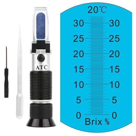 how does a milwaukee refractometer work|best digital brix refractometer.